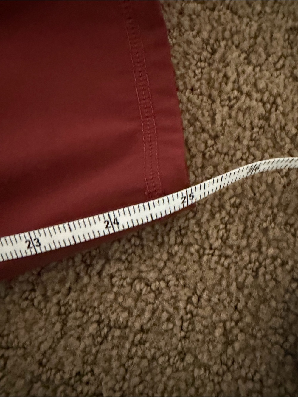 Vuori Maroon High-Rise Leggings - Picture 4 of 5